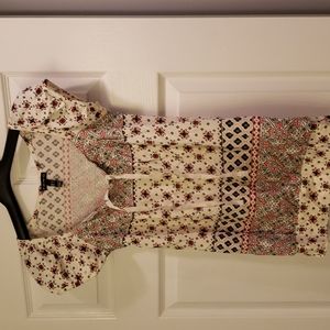 Fang S top with cap sleeves